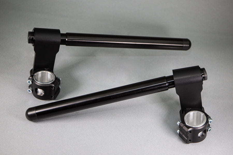 75mm Rise Front Mount Adjustable Angle Clipon Risers (with special 1