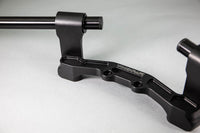 Adjustable Riser Clipon Adapter Plate w/ XL Black Bars Ducati Scrambler 35mm Front Adjustable Rise