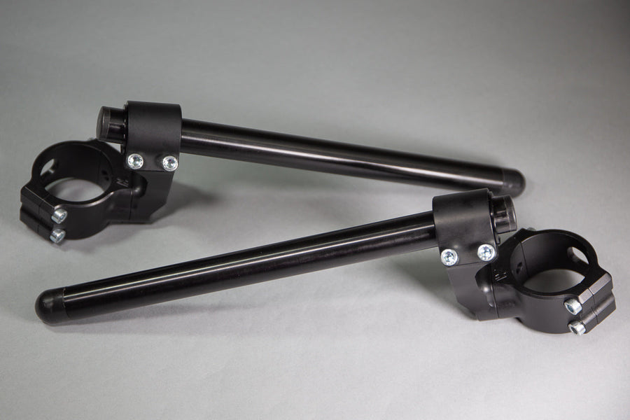 75mm Rise Side Mount Adjustable Angle Clipon Risers (with special 1