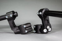 75mm Rise Side Mount Adjustable Angle Clipon Risers (with special 1