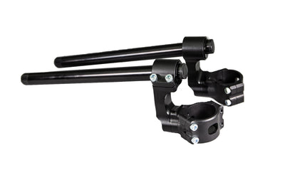 Aprilia Tuono V4 1100 51mm Side Mount 75mm Rise Adjustable Angle Clipon Risers