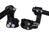 Aprilia Tuono V4 1100 51mm Side Mount 75mm Rise Adjustable Angle Clipon Risers