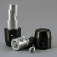 16-2299B OEM Handlebars ONLY.        Suzuki GSXR/SV, Kawasaki Z125 Bar End Slider w/ Guard Mount Set