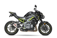 Yoshimura Street AT2 Stainless Slip-On Exhaust w/ Stainless Muffler, Kawasaki Z900 2017–2024