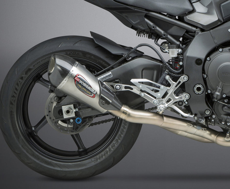 Yoshimura Race ALPHA-T Stainless 3/4 Exhaust w/ Stainless Muffler, Yamaha MT-10 / FZ-10 2017–2021