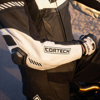 Revo Sport Air 1-Piece Leather Suit — Black/Gun