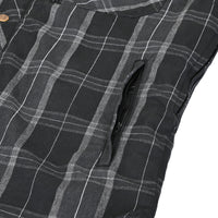 El Camino Riding Flannel — Black/Grey
