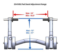 25-01052 Adjustable Rear Pad Stand