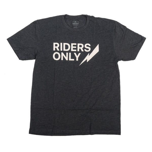 Riders Tee — Charcoal