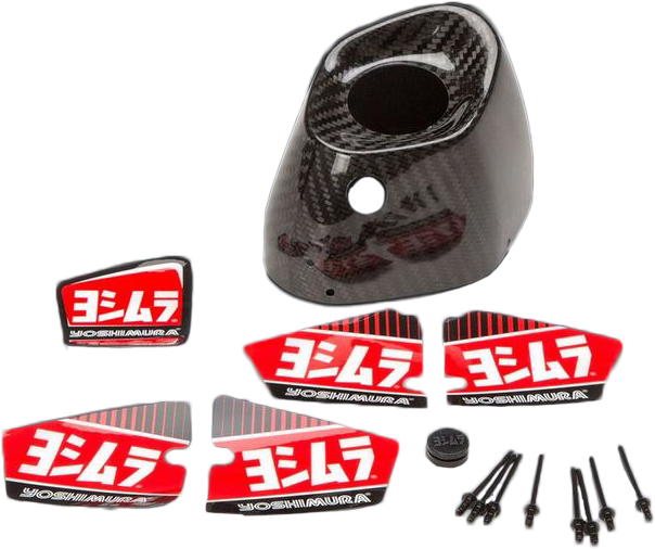 Yoshimura RS-9 / RS-9T Replacement End Cap Kit, Left Side