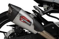 Yoshimura Race AT2 Stainless Full Exhaust w/ Stainless Muffler, Kawasaki Ninja 500 / Z500 2024–2026