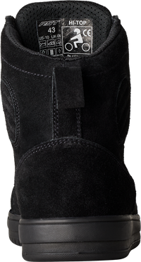 HiTop Moto Sneaker CE Boots — Black