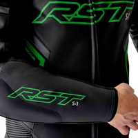S-1 D3O Leather Suit — Black