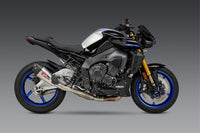 Yoshimura Race AT2 Stainless 3/4 Exhaust w/ Stainless Muffler, Yamaha MT-10 / FZ-10 2022–2026