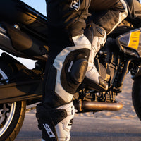 Revo Sport Air 1-Piece Leather Suit — Black/Gun