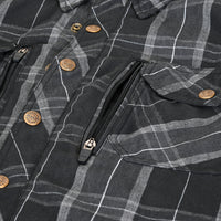 El Camino Riding Flannel — Black/Grey