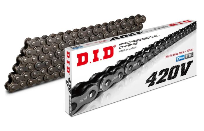 D.I.D 420V O-Ring Chain — Natural