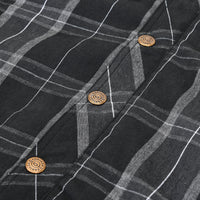 El Camino Riding Flannel — Black/Grey