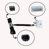 43-0102EU Kawasaki Keyswitch Elimination Harness Euro Model W/Immobilizer