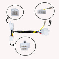 43-0110 Kawasaki Ninja 250 1988-2007 Keyswitch Elimination Harness