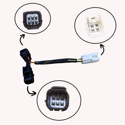 43-0134 Kawasaki Ninja 650 Keyswitch Elimination Harness
