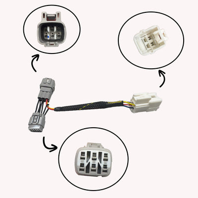 43-0137EU Kawasaki ZX-4RR Keyswitch Elimination Harness Assembly Euro Model W/Immobilizer