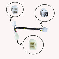 43-0200 Suzuki GSX-R600/750/1000 Keyswitch Elimination Harness
