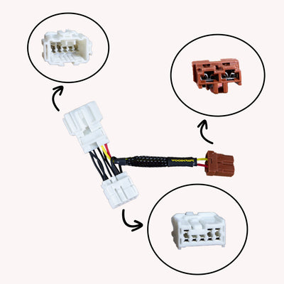 43-0304 Honda CBR1000RR (NON ABS MODELS ONLY) Keyswitch Elimination Harness
