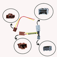 43-0305 Honda CBR600RR (ABS MODELS) Keyswitch Elimination Harness