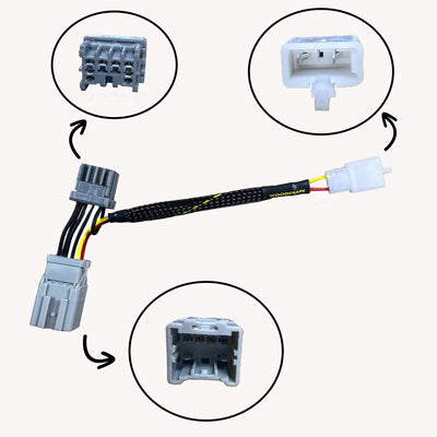 43-0342 2017-22 Honda CBR1000RR Keyswitch Elimination Harness
