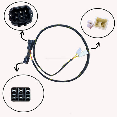 43-0414 Yamaha R6R USA Models W/Immobilizer Keyswitch Elimination Harness