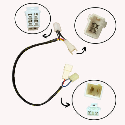 43-0418 Yamaha MT07 Keyswitch Elimination Harness