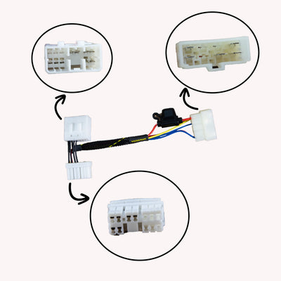 43-0503 Triumph Speed Triple Keyswitch Elimination Harness