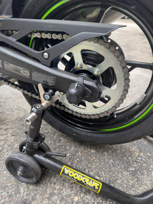 45-0137R Kawasaki ZX4-RR Rear Axle Slider. Ninja400,Z400 and Ninja500 Front/Rear Axle Slider