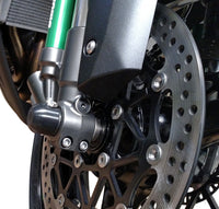 45-0147F Kawasaki ZX10R, H2, 2005-12 ZX6 Front Axle Sliders