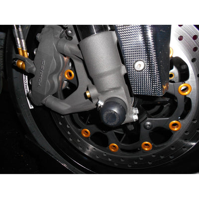 45-0247F 2006-10 Suzuki GSX-R600/750, 2005-11 GSX-R1000, 2008-13 Hayabusa Front Axle Sliders