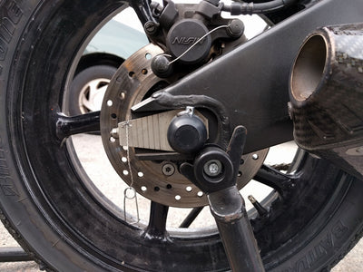 45-0449R Yamaha R6,R6S,R9,FZ1,MT-09 and Honda CBR1000RR Rear Axle Slider Kit
