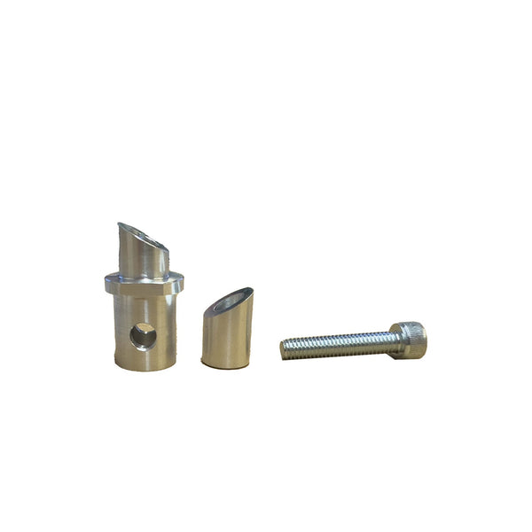 Woodcraft Axle Slider Base Kit, Nut Side — Aprilia RS660