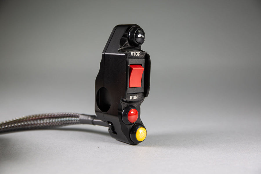 49-0405R 2017-20 Yamaha R6 RH Race Handlebar Switch - KE harness not available for YEC Harness