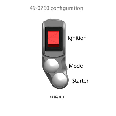 49-0760R1 Aprilia RS660, RSV4 Race Handlebar RH Switch w/Mode Button