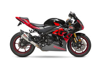 Yoshimura Street AT2 Stainless Slip-On Exhaust w/ Stainless Muffler, Suzuki GSX-R1000 2017–2025