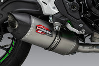 Yoshimura Race AT2 Stainless Full Exhaust w/ Stainless Muffler, Kawasaki Ninja 650 / Z650 2017–2026