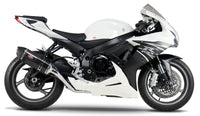 Yoshimura Race R-77 Stainless Full Exhaust w/ Carbon Fiber Muffler, Suzuki GSX-R600 / GSX-R750 2011–2026