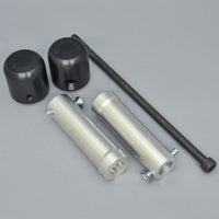 50-0130 2013-17 Kawasaki Ninja 300 Under Bodywork Frame Slider Kit with pucks