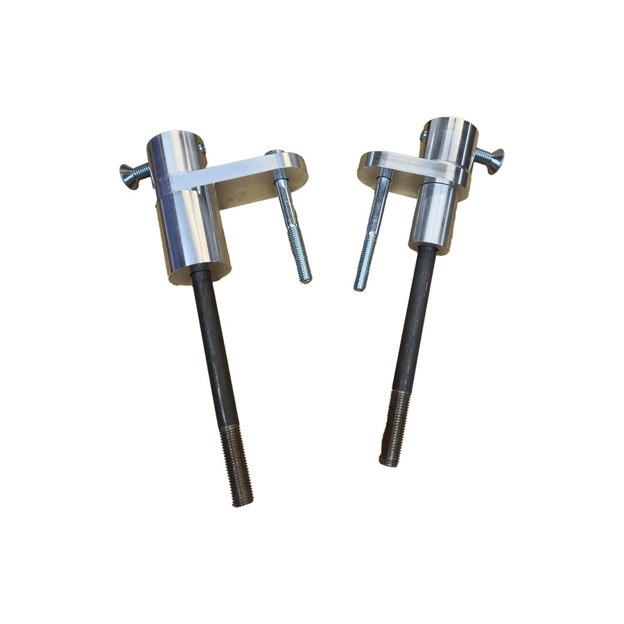 50-0133 2012-16 Kawasaki 650R Race Only Frame Slider Base Kit (pucks sold separately)