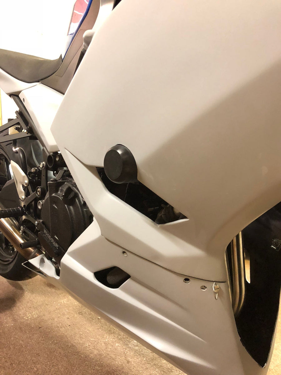 50-0144 Kawasaki Ninja 400 2018-23, Ninja 500 Race Only Frame Slider w/ pucks