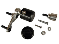 50-0167 2008-10 Kawasaki ZX10 Frame Slider Kit with pucks
