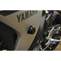 50-0403 2015-18 Yamaha R3, 2019+ RACE ONLY Frame Slider Kit with pucks