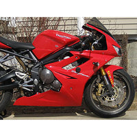 50-0500 2006-12 Triumph Daytona 675, 2007-12 Street Triple Frame Slider Kit with pucks