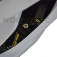 50-0502U 2013-17 Triumph 675, 2013-16 Street Triple Under Body Frame Slider Kit  w/ 1099 Pucks